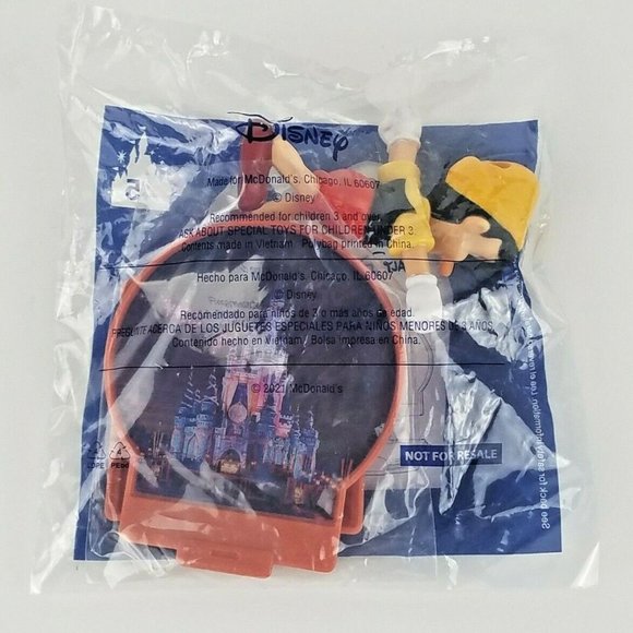 ❤️  NEW McDonald's #45 Pinocchio WALT DISNEY World 50th ANNIVERSARY HAPPY MEAL - Picture 2 of 3